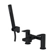 [BTD404] Contemporary Bath Shower Mixer Tap with Shower Kit - Matt Black - Balterley - Cutout