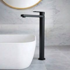 [BTD470] Ranton Contemporary Tall Mono Basin Mixer Tap, Choice of Colour - Silo