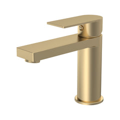 [BTD805] Ranton Contemporary Mono Basin Mixer Tap and Push Button Waste, Choice of Colour - Cutout