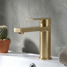 [BTD805] Ranton Contemporary Mono Basin Mixer Tap and Push Button Waste, Choice of Colour - Silo