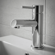 [BTE305] Wetley Minimalist Round Mono Basin Mixer Tap & Push Button Waste - Choice of Finish - Silo