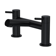 [BTE403] Wetley Minimalist Round Deck Mounted Bath Filler Tap - Choice of Finish - Cutout