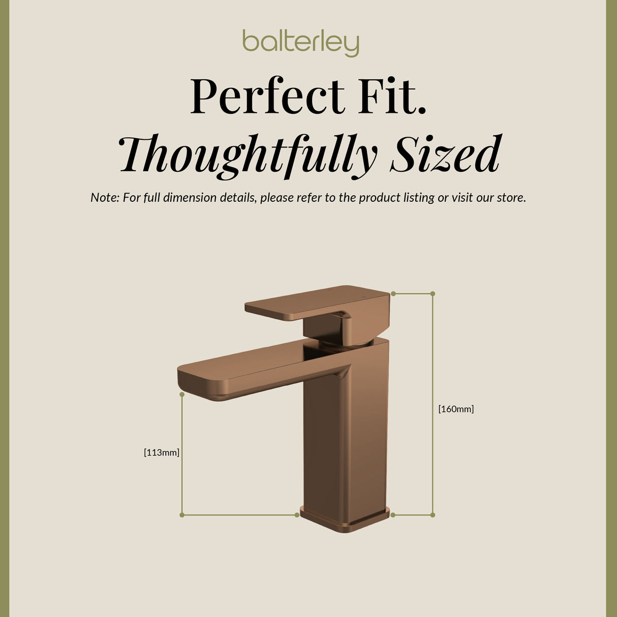 Square Mono Basin Mixer Tap with Push Button Waste – Choice of Finish