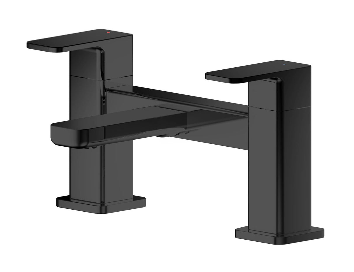 Dual Lever Square Deck Mounted Bath Filler Tap – Choice of Finish