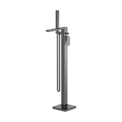 [BTEM721] Swinscoe Contemporary Square Freestanding Bath Shower Mixer Tap with Kit - Choice of Colour - Cutout