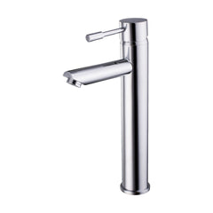 [BTEV319] Balterley Evian Round Tall Lever Mono Basin Mixer Tap - Chrome - Cutout