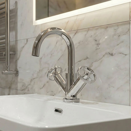 [BTIW315] Tyrley Basin Mixer Tap - Choice of Colour - Silo