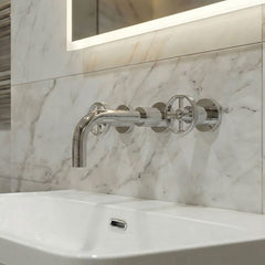 [BTIW317] Tyrley Wall Mounted Basin Tap - Choice of Colour - Silo