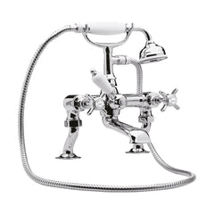 [BTKI303X] Balterley Hanchurch Bath Shower Mixer Tap - Chrome or Brushed Brass - Cutout