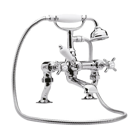 [BTKI303X] Balterley Hanchurch Bath Shower Mixer Tap - Chrome or Brushed Brass - Cutout
