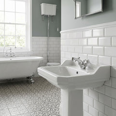[BTKI345X] Balterley Hanchurch Traditional Mono Basin Mixer Tap - Chrome or Brushed Brass - Lifestyle 3