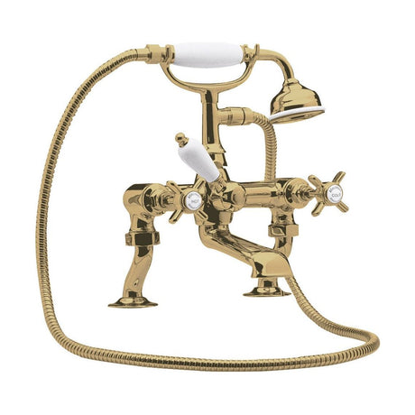 [BTKI803X] Balterley Hanchurch Bath Shower Mixer Tap - Chrome or Brushed Brass - Cutout