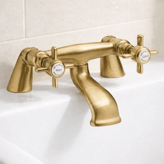 [BTKI828X] Balterley Hanchurch Bath Filler Tap - Chrome or Brushed Brass - Silo
