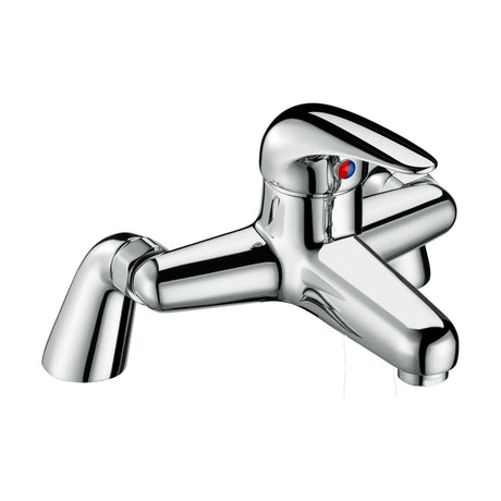 [BTOD303] Balterley Willow Single Lever Deck Mounted Bath Filler Tap - Chrome - Cutout