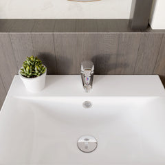 [BTOD345] Balterley Willow Single Lever Mono Basin Mixer Tap with Push Button Waste - Chrome - Lifestyle 2