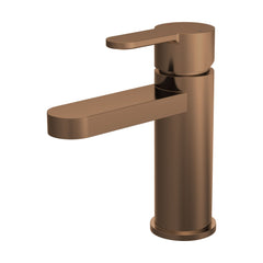 [BTPR1505] Consall Round Mono Basin Mixer Tap with Push Button Waste - Choice of Finish - Cutout