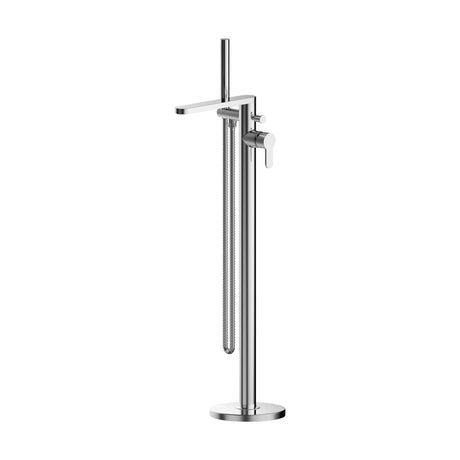 [BTPR321] Consall Freestanding Round Bath Shower Mixer Tap with Kit - Choice of Colour - Cutout