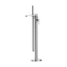 [BTPR321] Consall Freestanding Round Bath Shower Mixer Tap with Kit - Choice of Colour - Cutout