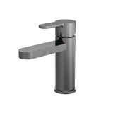 Consall Round Mono Basin Mixer Tap with Push Button Waste - Choice of Finish