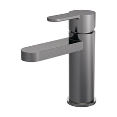 [BTPR705] Consall Round Mono Basin Mixer Tap with Push Button Waste - Choice of Finish - Cutout