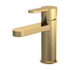 [BTPR805] Consall Round Mono Basin Mixer Tap with Push Button Waste - Choice of Finish - Cutout