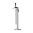 [BTRP321] Freestanding Square Bath Shower Mixer Tap - Chrome - Cutout