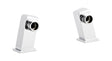 [BTSX323] Tap Accessories Square Minimalist Inlet Legs, Pair - Chrome - Cutout