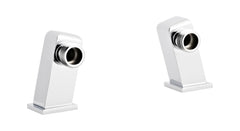 [BTSX323] Tap Accessories Square Minimalist Inlet Legs, Pair - Chrome - Cutout