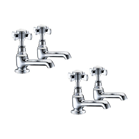 [BTT20106] Traditional Crosshead Basin and Bath Taps - Choice of Style - Cutout