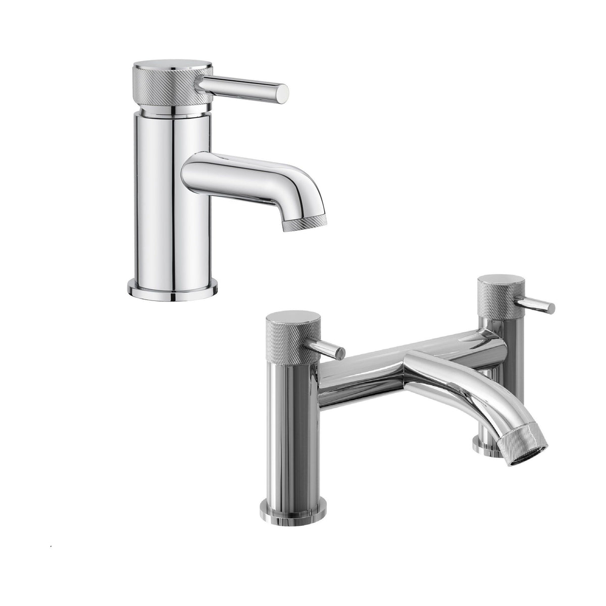 Contemporary Mono Basin Mixer Tap - Choice of Bath Tap Type and Colour ...