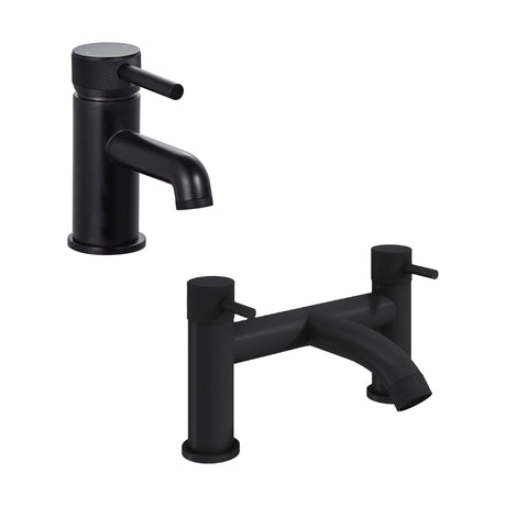 [BTT76061] Contemporary Mono Basin Mixer Tap - Choice of Bath Tap Type and Colour - Cutout