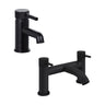 [BTT76061] Contemporary Mono Basin Mixer Tap - Choice of Bath Tap Type and Colour - Cutout