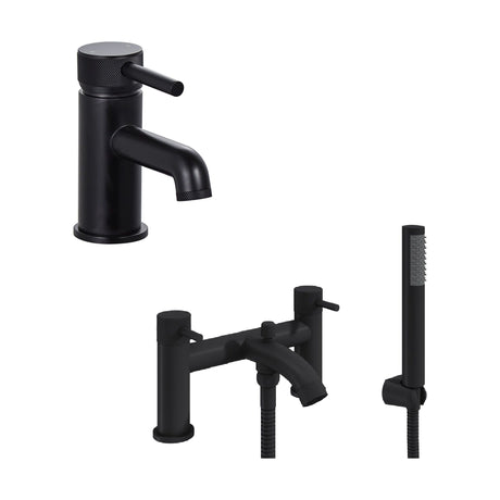 [BTT76062] Contemporary Mono Basin Mixer Tap - Choice of Bath Tap Type and Colour - Cutout