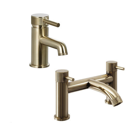 [BTT77071] Contemporary Mono Basin Mixer Tap - Choice of Bath Tap Type and Colour - Cutout