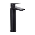 [BTTT862] Contemporary Bathroom Bath Tap – Square Lever, 180 x 132mm, Chrome - Cutout