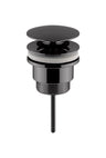 [BWEK710] Contemporary Universal Round Push Button Basin Waste, Slotted & Unslotted - Choice of Finish - Cutout