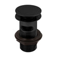 [BWER407] Push Button Basin Waste Slotted - Cutout
