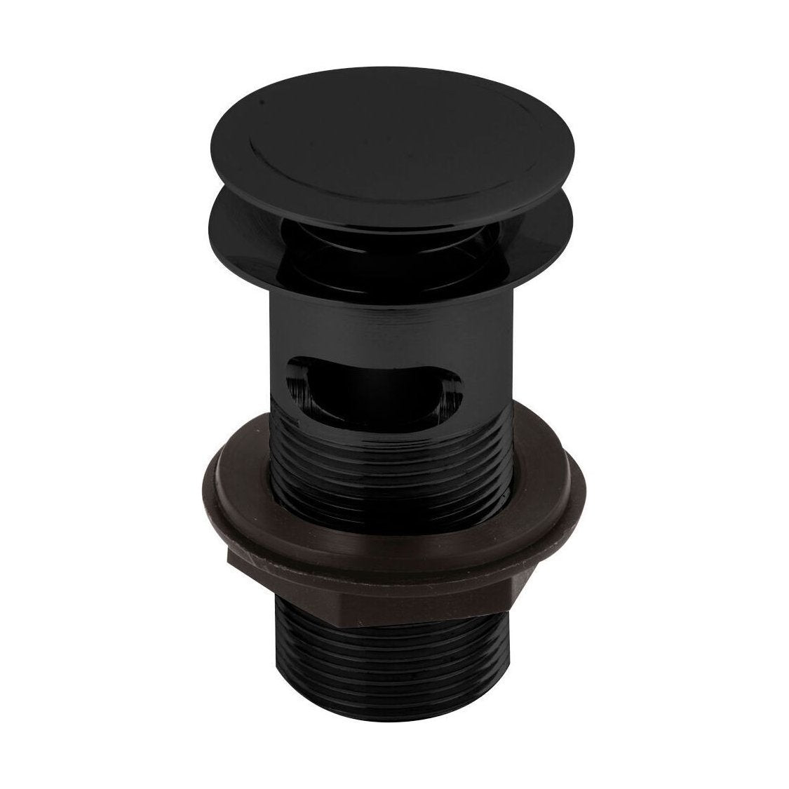 [BWER407] Push Button Basin Waste Slotted - Cutout