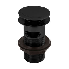 [BWER407] Push Button Basin Waste Slotted - Cutout