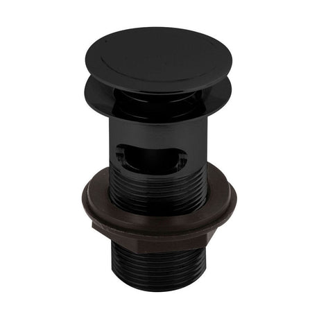 [BWER407] Push Button Basin Waste Slotted - Cutout