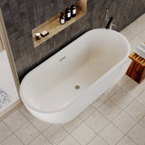 Contemporary Oval Freestanding Bath and Waste from Balterley - Multiple Sizes Available