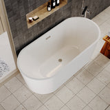 Contemporary Rounded Rectangular Freestanding Bath and Waste from Balterley - Multiple Sizes Available