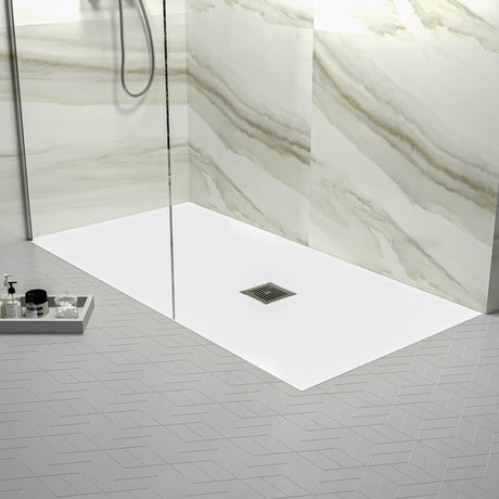 Premium Slimline Rectangular Shower Tray - Multiple Sizes and Finishes
