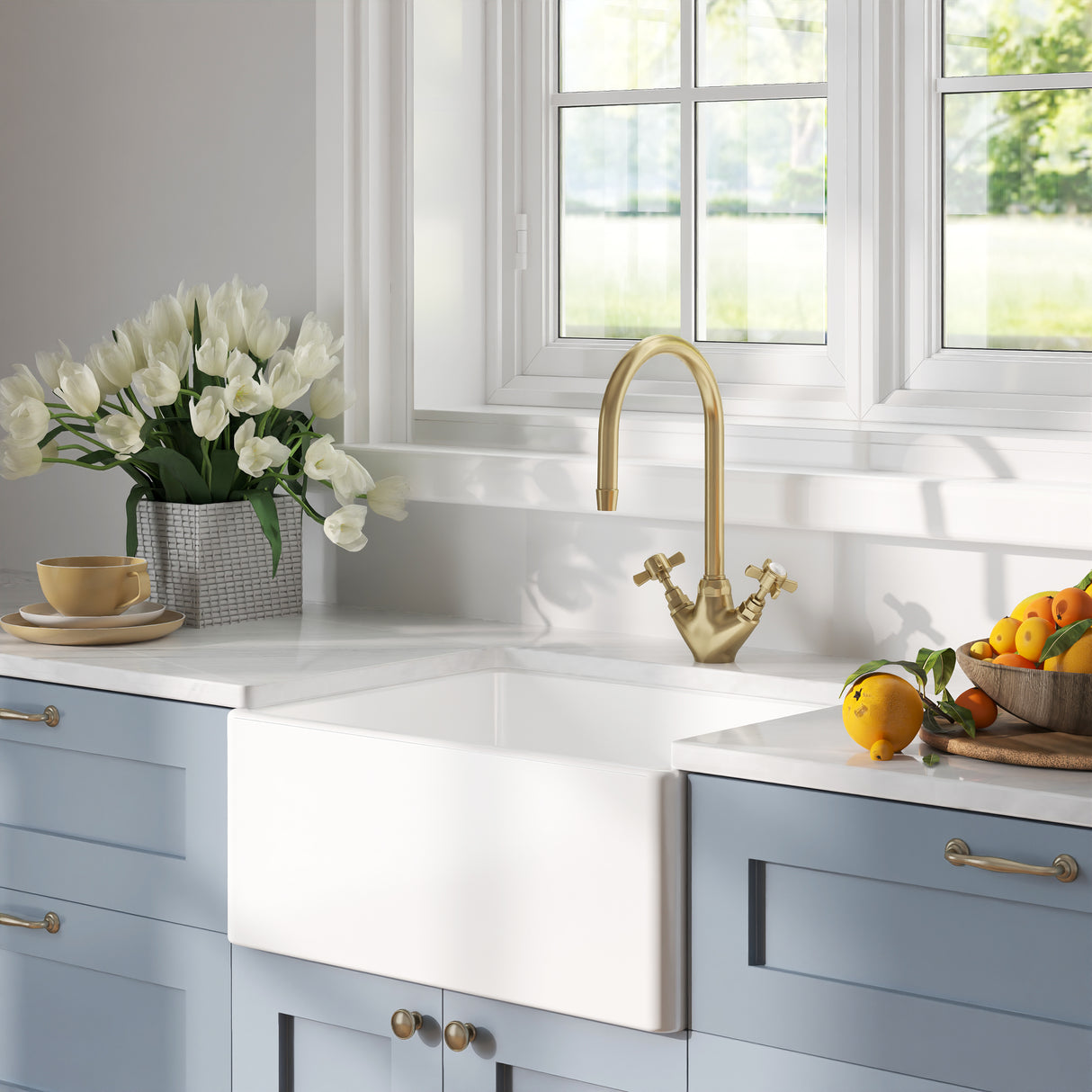 Single Bowl Belfast Kitchen Sink - Multiple Sizes Available