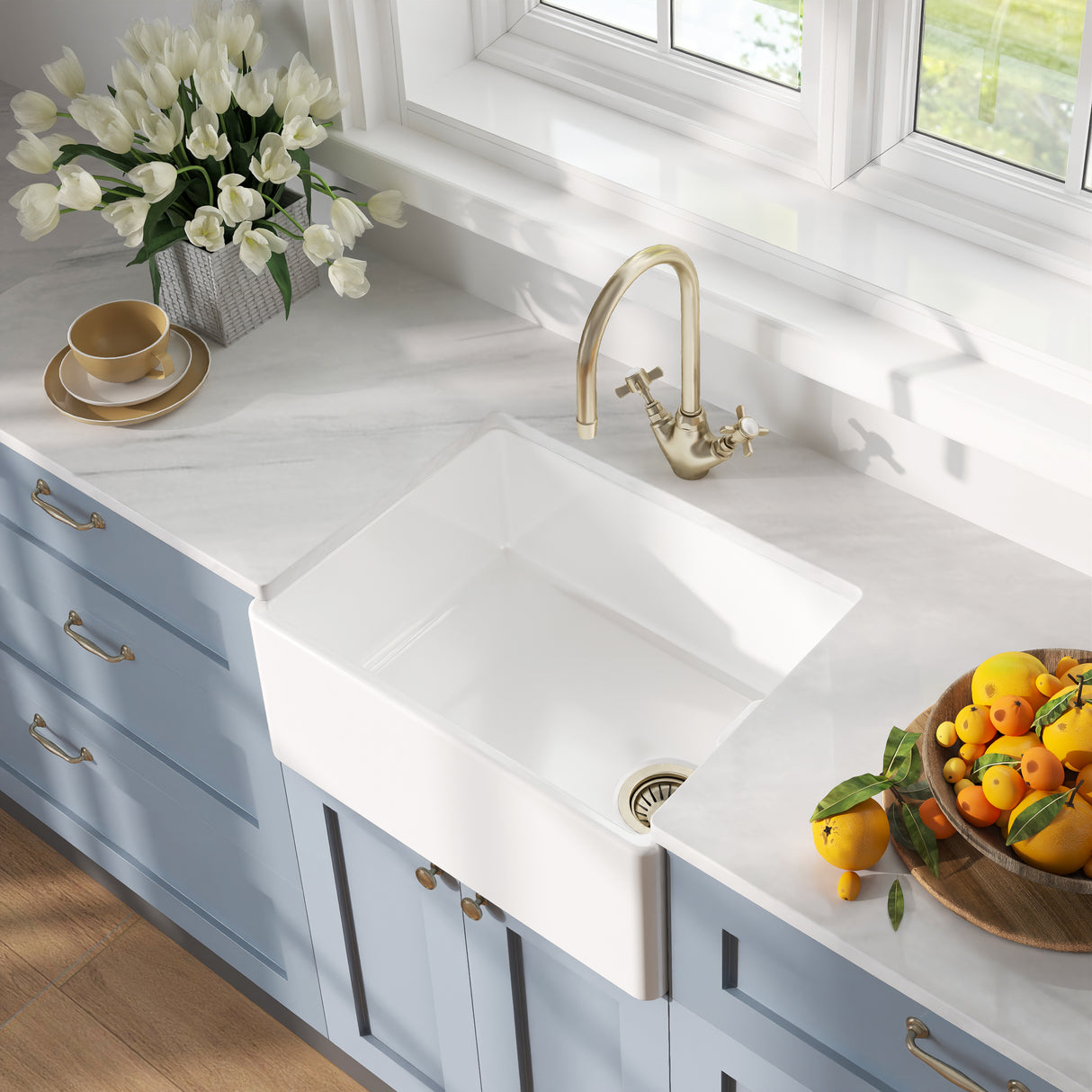 Single Bowl Belfast Kitchen Sink - Multiple Sizes Available