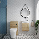 Power Wall Hung Cloakroom Bundle - Vanity, WC Unit, Toilet & Tap