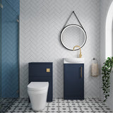 Power Floor Standing Cloakroom Bundle - Vanity, WC Unit, Toilet & Tap