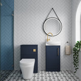 Power Floor Standing Cloakroom Bundle - Vanity, WC Unit, Toilet & Tap
