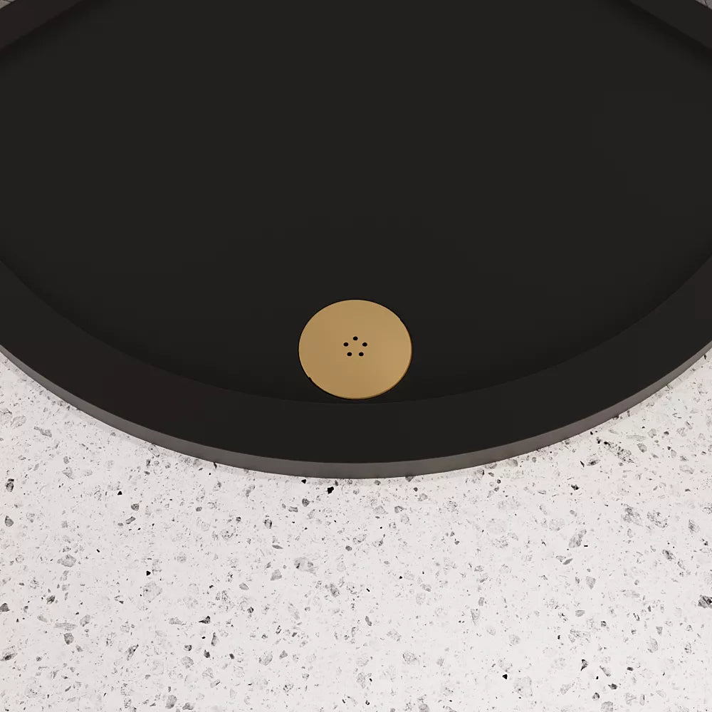 Contemporary Fast Flow Shower Tray Waste with Cover - Multiple Finishes (116x116x99mm)