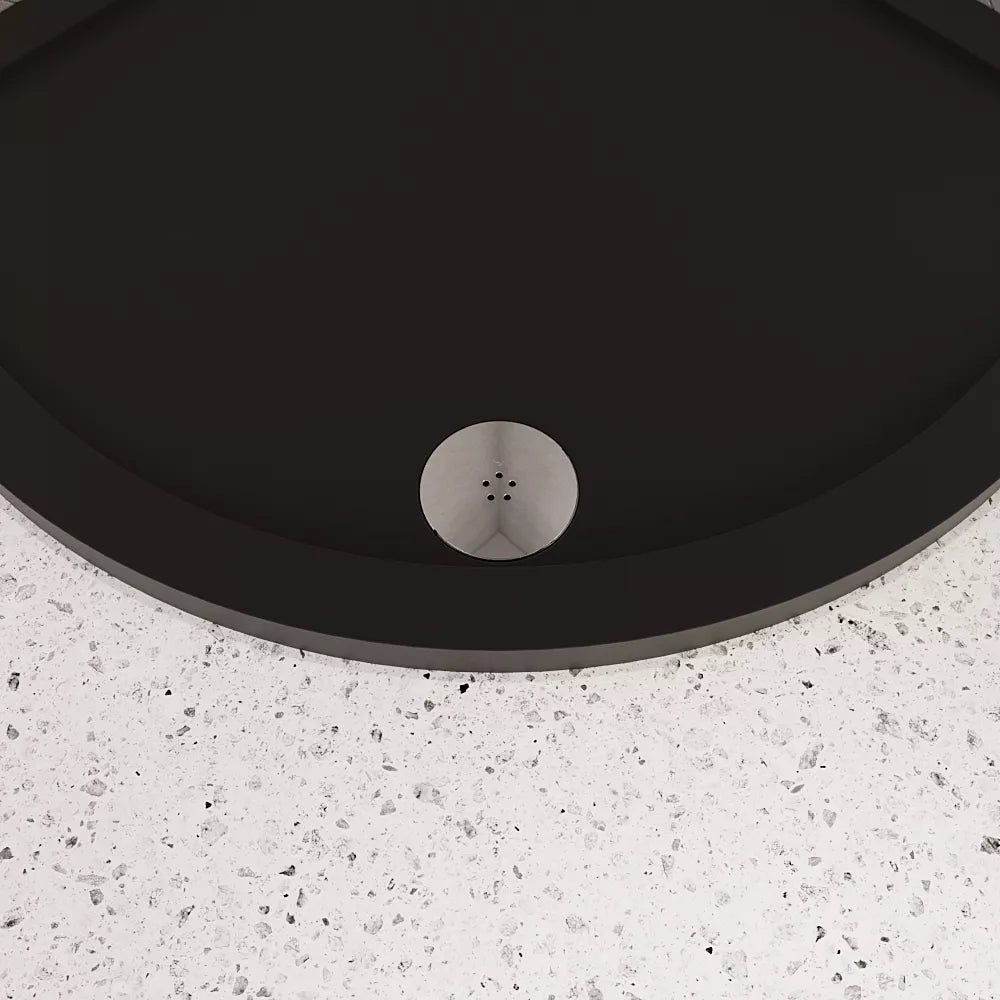 Contemporary Fast Flow Shower Tray Waste with Cover - Multiple Finishes (116x116x99mm)
